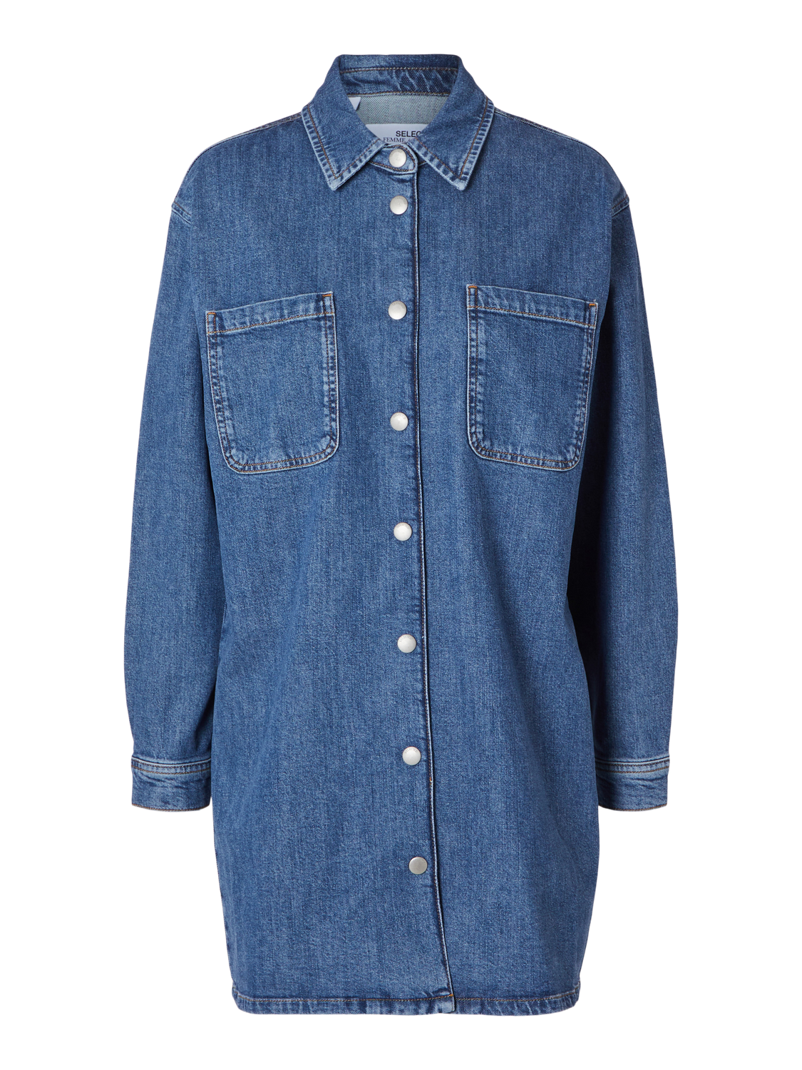 Bella Denim Kjole - Blå/ Medium Blue Denim